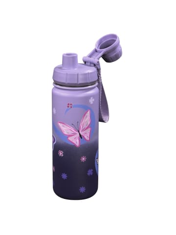 Step by Step Isolierte Edelstahl-Trinkflasche in Sweet Butterfly