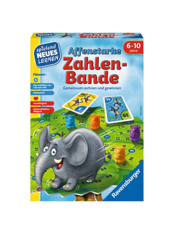 Ravensburger Lernspiel Affenstarke Zahlen-Bande 6-10 Jahre in bunt