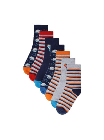 Minoti 7er-Set: Kurzsocken 13sock 17 in blau