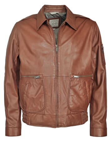 JCC Lederjacke in cognac