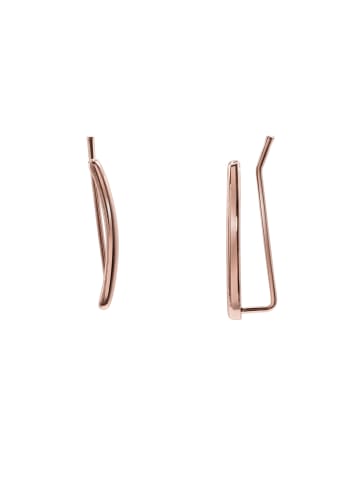 Steel_Art Ohrringe Damen Saphira rose goldfarben in rosegoldfarben