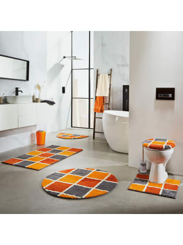 REDBEST Duschvorlage  halbrund Los Angeles in terra