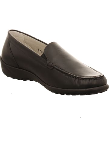 WALDLÄUFER Slipper in schwarz