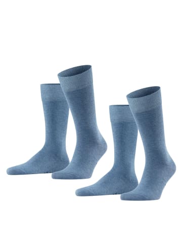 Falke Socken 2er Pack in Hellblau