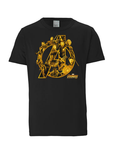 Logoshirt T-Shirt Avengers Infinity War in schwarz