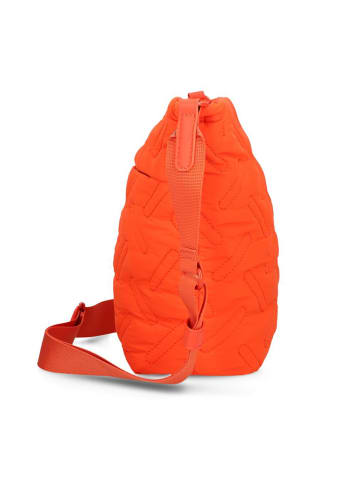 Zwei Cleo Shopper Tasche 35 cm in papaya