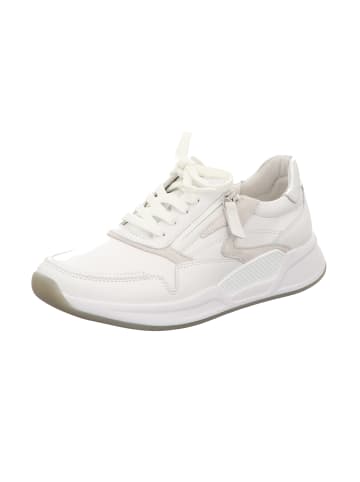 rollingsoft Schnürschuh bequem in weiss