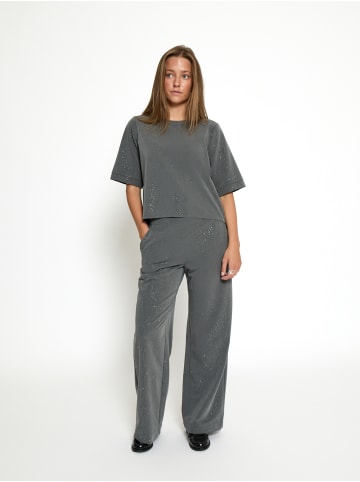 DESIRES Hose in Dark Grey Print