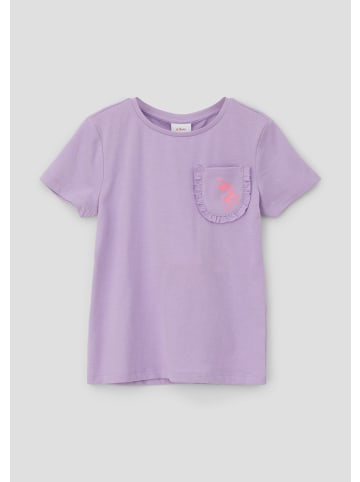 s.Oliver T-Shirt kurzarm in Lila