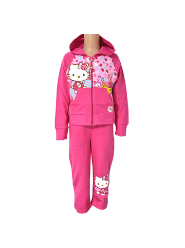 Hello Kitty 2tlg. Outfit Sweatjacke & Hose Hello Kitty in Pink