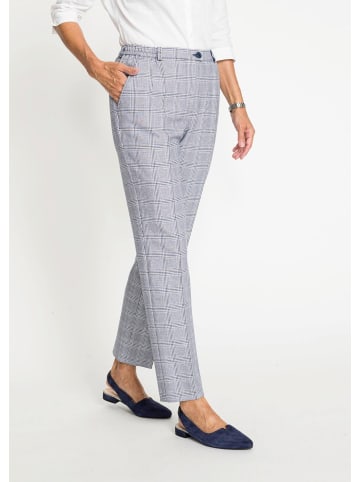 GOLDNER Karohose Anna Karohose Anna in marine / kariert