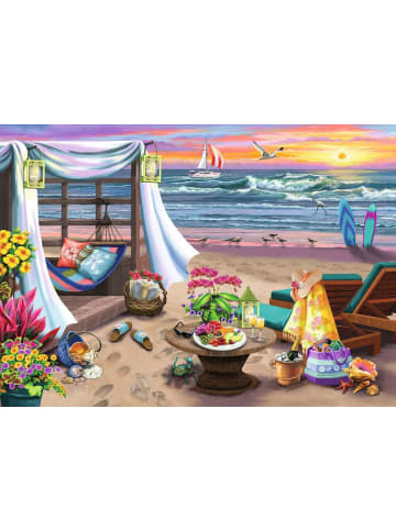 Ravensburger Ravensburger Puzzle 500 Teile Die Oase am Strand in bunt