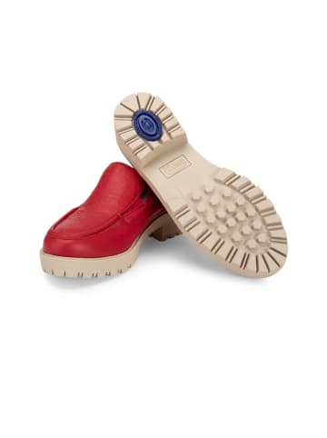 VITAFORM Softnappaleder Mokassins in rot