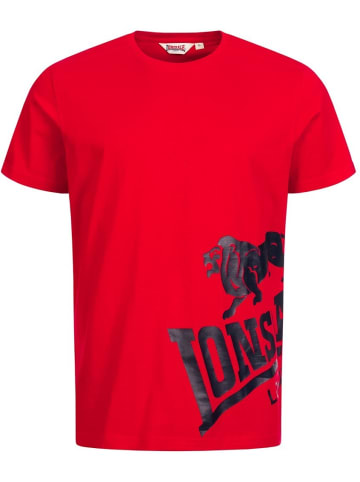 Lonsdale T-Shirt "Dereham" in Rot