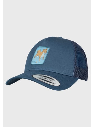 F4NT4STIC Trucker Cap Shiba Inu in marineblau