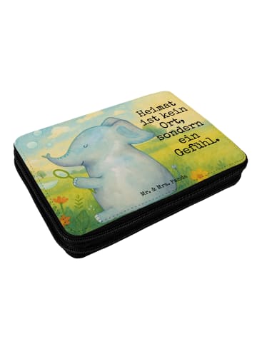 Mr. & Mrs. Panda Etui Elefant Seifenblasen Design mit Spruch in Weiß