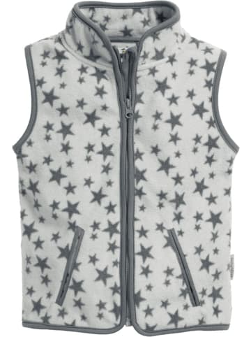 Playshoes Weste "Fleece-Weste Sterne" in Grau