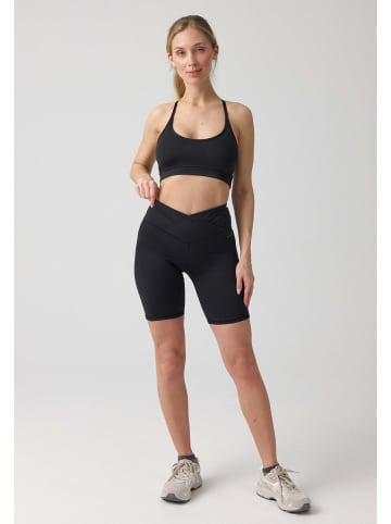 SNOCKS Radlerhose Damen V Cross in Schwarz