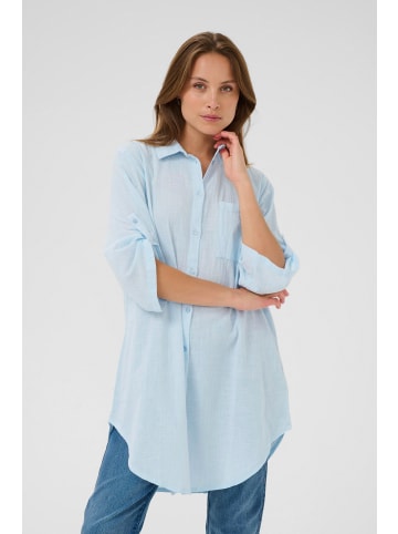 Kaffe Hemd KApauline Oversize fit in Nantucket Breeze