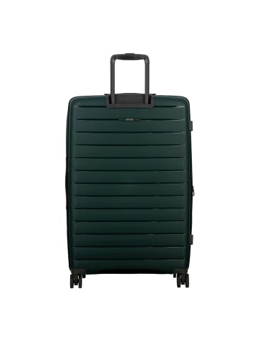 Jump Striper 4 Rollen Trolley 77 cm mit Dehnfalte in dark green