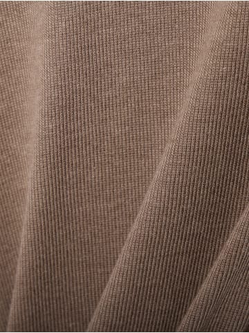 Marie Lund Langarmshirt in taupe - 0005