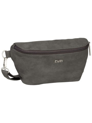 Zwei Gürteltasche Mademoiselle MH4 in Nubuk/Stone