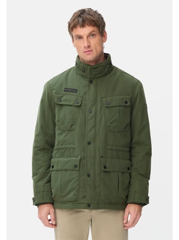 Camel Active Field Jacket mit verstellbarem Bund in Blattgrün