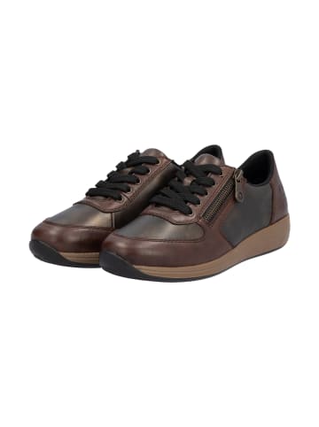 rieker Leder-Sneaker Braun