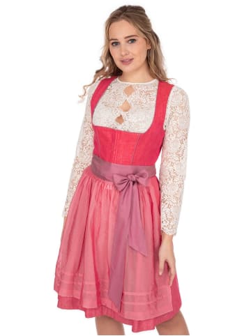 Krüger Dirndl Midi Dirndl 115667 in rot