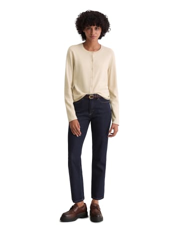 Marc O'Polo Cardigan slim in natural stone