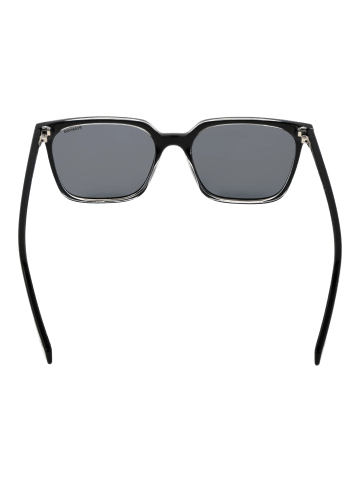 Polaroid Frauen Sonnenbrille Quadratisch Schwarz