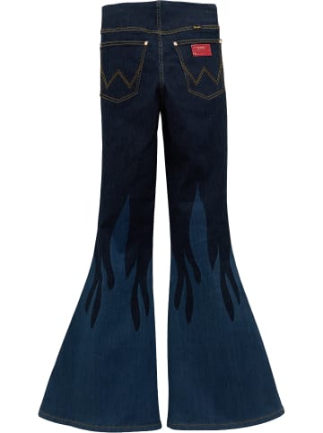 Wrangler Jeans Flame Pull On Flare - Flare - in Rinse