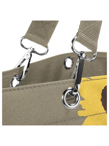 Reisenthel XL - Shopper 65 cm (twist navy) in sunflowers