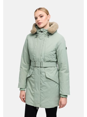 Marikoo Wintermantel Calistaa 16 in Smokey Mint