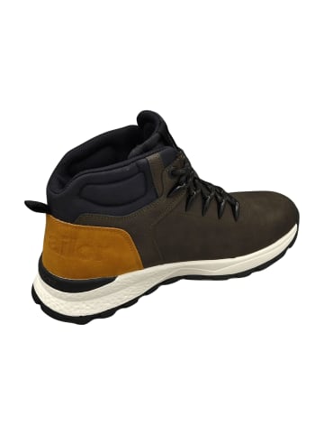 Tom Tailor Schnürboots in Oliv