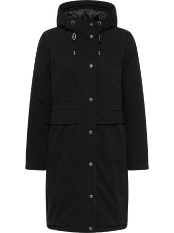 DreiMaster Damen Wintermantel in Schwarz