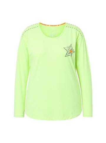 LAURASØN Longsleeve in neon lemon
