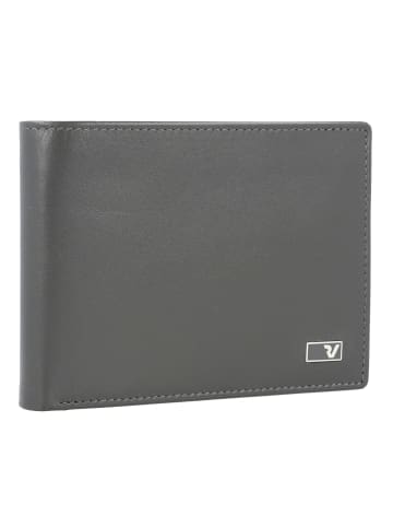Roncato Firenze Geldbörse RFID Leder 12 cm anthrazit