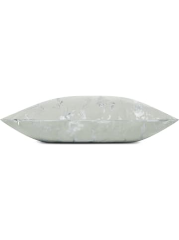 Aspero 4er Set Kissenbezüge mit Marmordesign 45x45cm Carrara in Silber