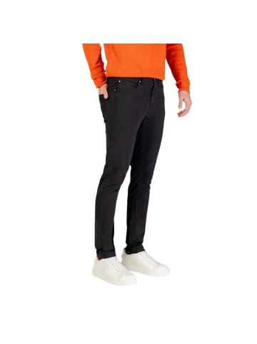 Borghese Grau Baumwolle Skinny-Hose