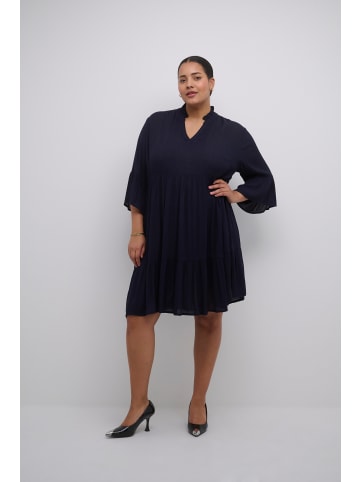 KAFFE curve Kleid KCmariana A-shape in Midnight Marine