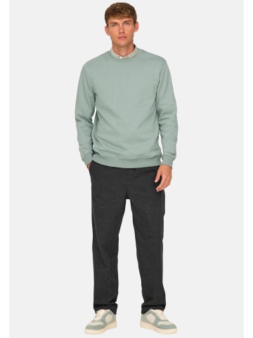 ONLY & SONS Sweatshirt Connor in Chinois green