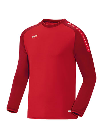 Jako Sweatshirt Champ in rot / weinrot