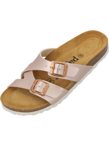 Palado Pantoletten Arrila in Rose Metallic