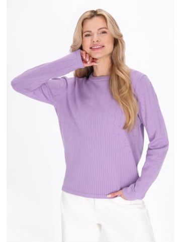 Usha Women Sweater in dark violet