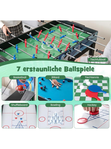 COSTWAY 15 in 1 Spieltisch Set in Bunt