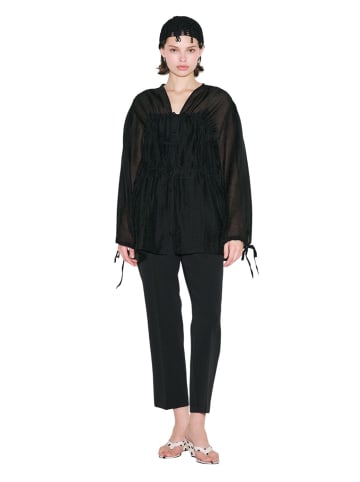 MANUKA Blouse in Schwarz