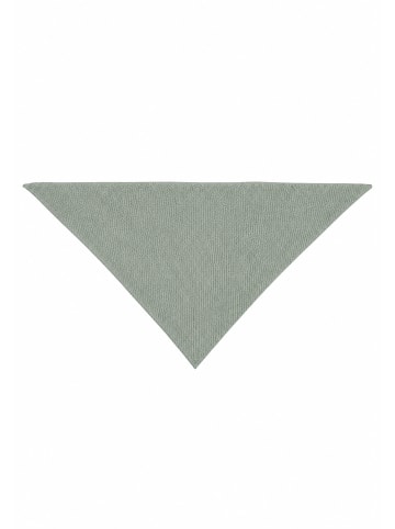 Faera Weicher Strickschal mit dezenter Struktur in Grün-2