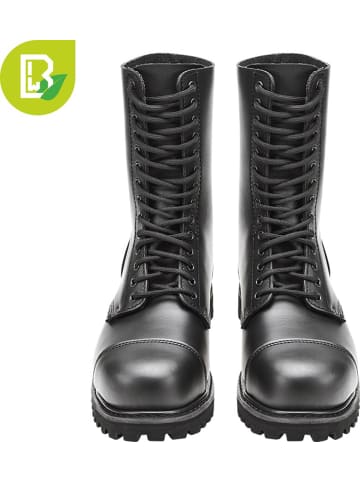 Brandit Stiefel "Vegantom 14 Eyelet Boots" in Schwarz