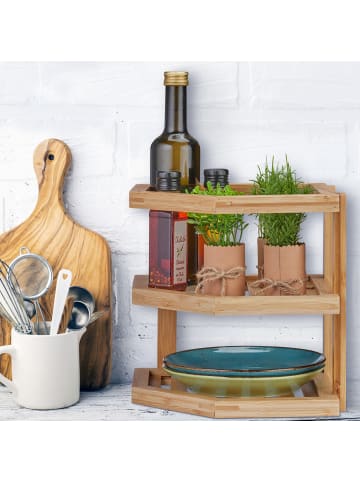 Schrankeinsatz in Natur - (B)25,5 x (H)25,5 x (T)25,5 cm
